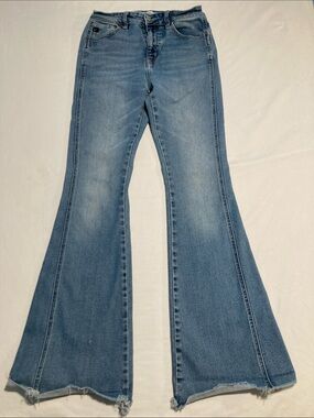 KanCan Women’s Light Blue High-Rise Flare Jeans Size 7/27